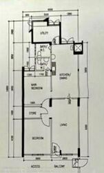 Blk 256 Kebun Baru View (Ang Mo Kio), HDB 3 Rooms #570966871